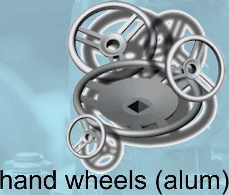 hand wheels (alum)